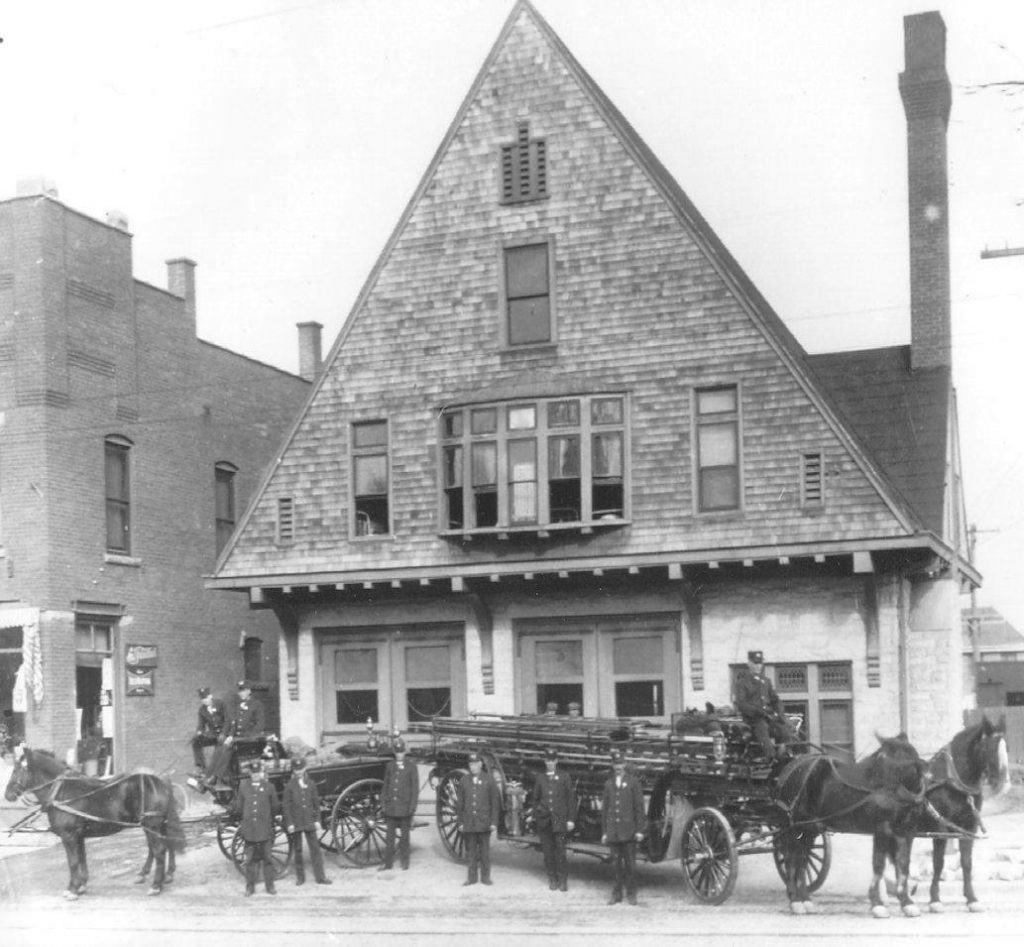 Irvington Fire Station c1905