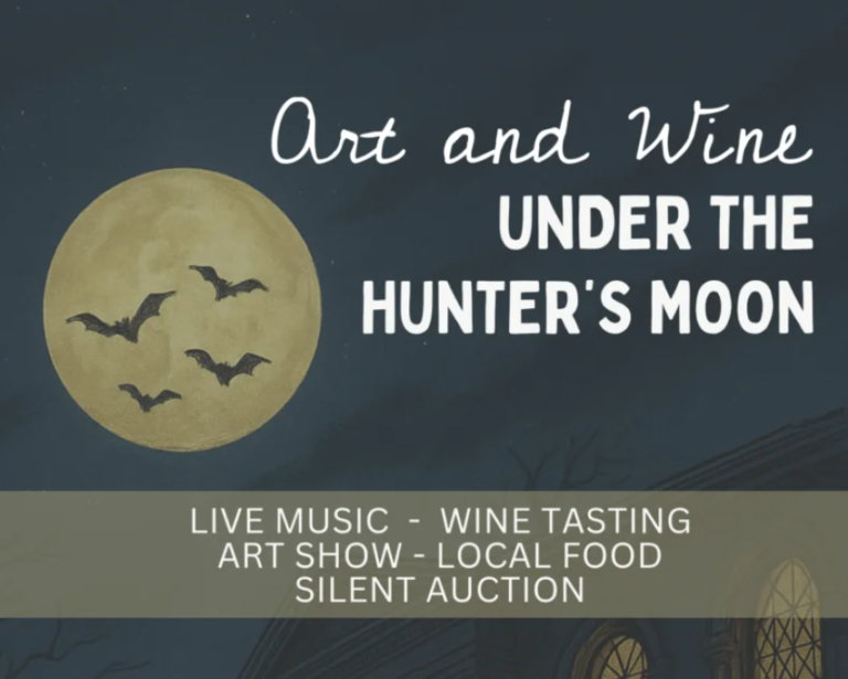 Art and Wine Under the Hunter's Moon